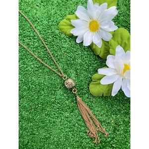 Vintage 1970s Bohemian Rock Necklace